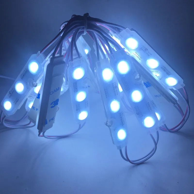 backlights 3 leds Led Module Light Waterproof IP68 Led Sign Lighting SMD 5630 Led Light DC 12V