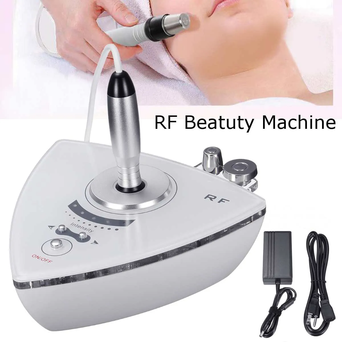 Masajeador facial con 2025 radiofrecuencia