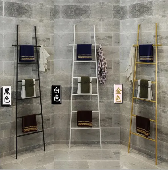 Save Big on Bulk Ikea Ladder Towel Rack Towel Hanger With Shelf Metal  Ladder Style Decorative Bathroom Shelves, Rustic Towel Hook Rack,  Freestanding