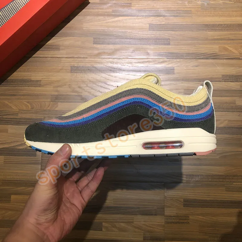 With Box Designer 97 Sean Wotherspoon Running Shoes For Men Women