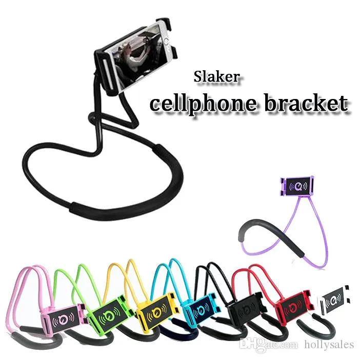 Universale mobiele telefoonhouder lange arm selfie stick flexibel 360 rotatie travle lui tool mobiele telefoon bak buckle ondersteuning smartphone