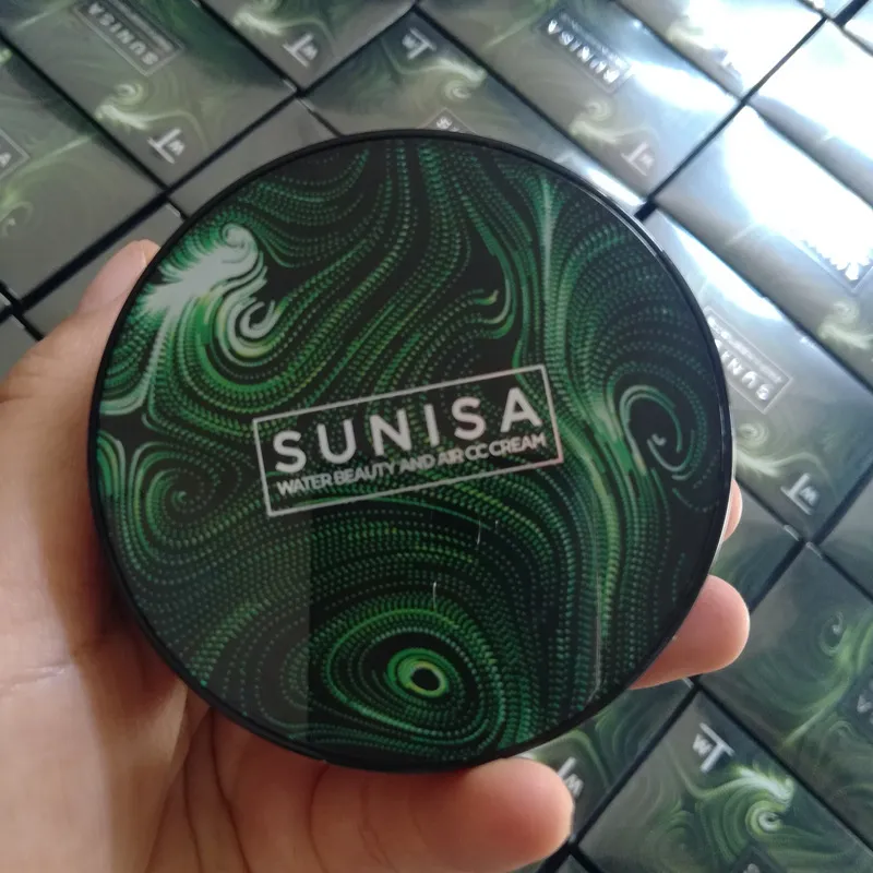Sunisa seta cabeza Air Cushion CC Cream Crema Hidratante Permeable Air-Permeable Iluminación Corrector BB Creams Sunisa seta cabeza Air Cushion CC Cream Crema Hidratante Permeable Air-Permeable Iluminación Corrector BB Creams