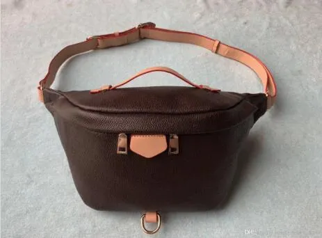 Projektant najnowszy stlye słynna marka Bombag Cross Cross Body Torka na ramię Autn Materiał TABY M43644 Fanny Pack Bum