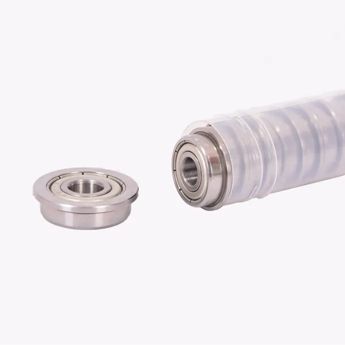 10x MF126zz Mini Flanged Ball Bearings – 6mm X 12mm X 4mm, Double Shielded, Metal, Unbranded