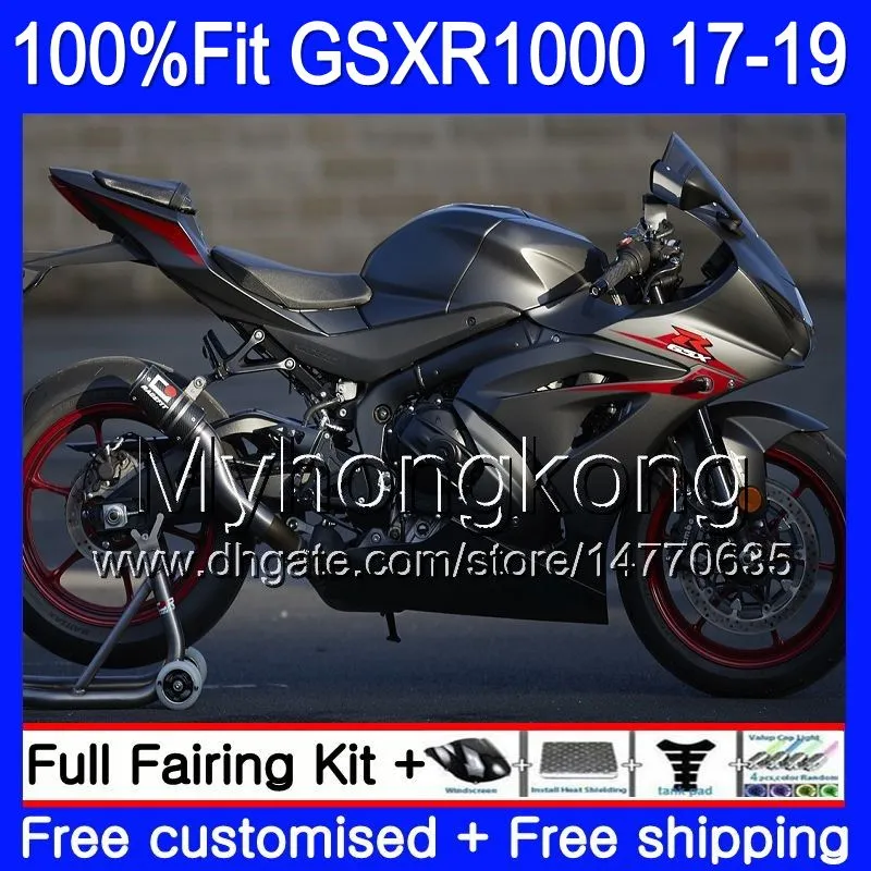 스즈키 GSXR1000 GSXR1000 K17 GSXR 1,000 17 18 19 331HM.26 GSX 플랫 니스 회색 R1000 L7 L8 GSXR1000 2,017 2,018 2,019 바람막이 사출