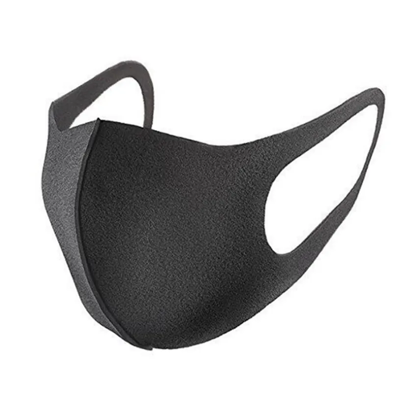 4 Colors Anti Dust Face Mouth Cover Anti-fog Mask For Adults Dustproof Breathable Washable Reusable ice silk Masks ZZA1866