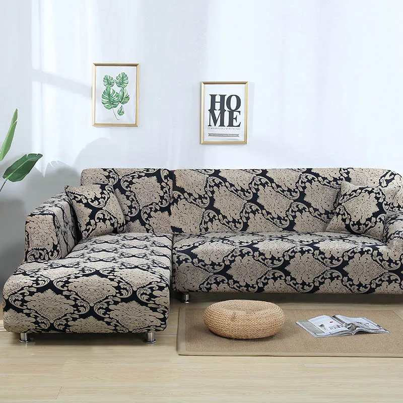Sofa Cover Tight Wrap All-Inclusive Stretch Nowoczesne pokrowce na sofę do salonu Zmywalny Dom / Hotel Kanapa Pokrywa Copridivano