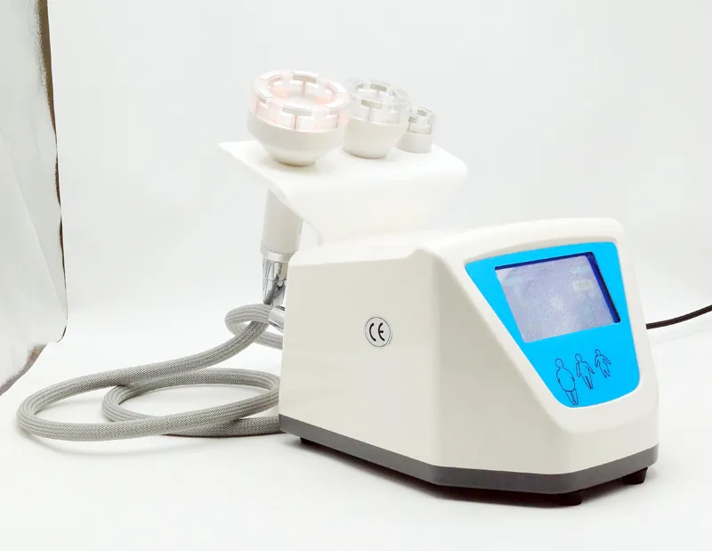 LED RF Vacujout de lymphe de lymphe de lymphe d'aspiration minceur Massager Massager Massage multi-polaire RF Machine de levage de la peau