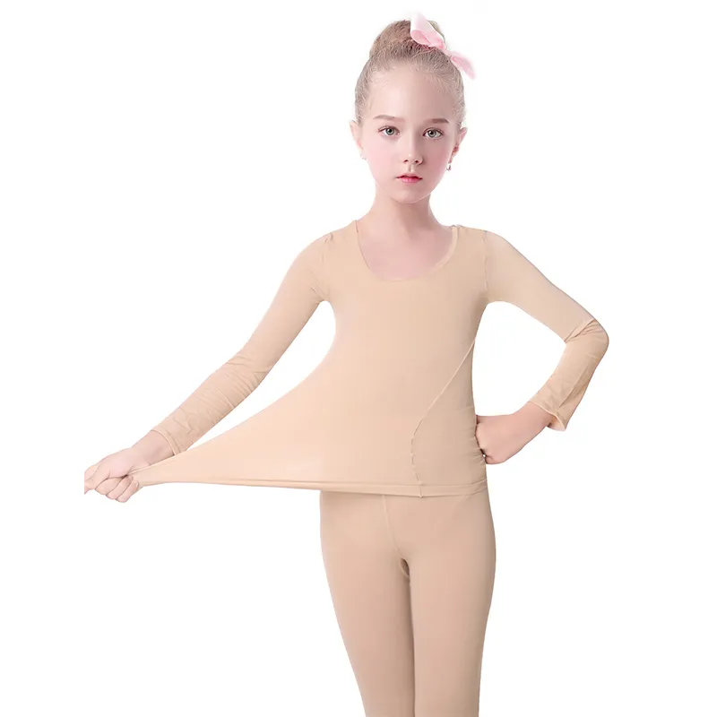 Girls Kids Ballet Underwear Suit Nude Leotards Tights Ballet Outfit Strong  Stretch Thermal Underwear For Dance From Sugarlive, $25.97
