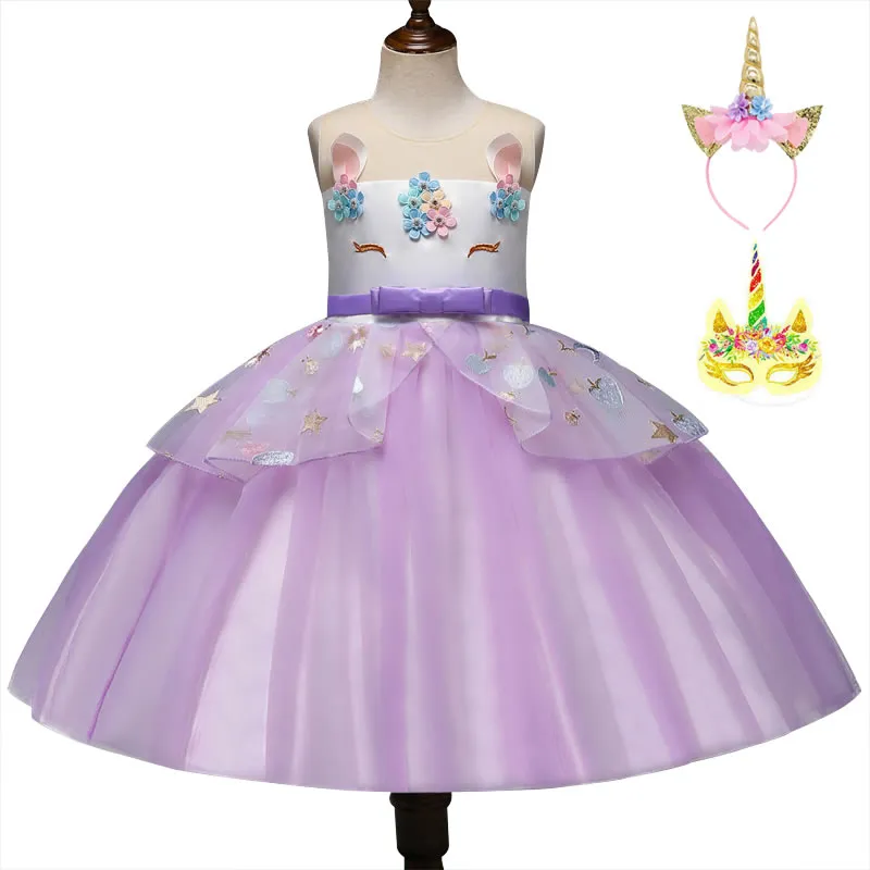 Carnevale Unicorno Abiti Arcobaleno Neonata Costume Kid Prom