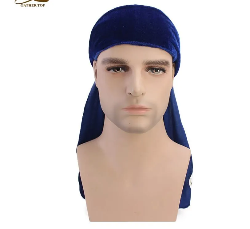 durag preta veludo alta qualidade