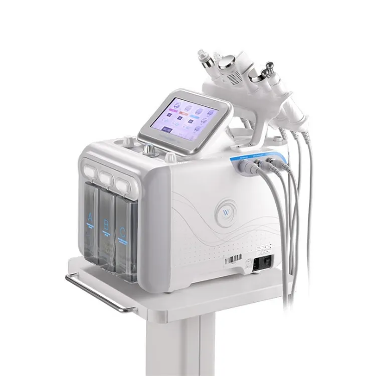 Hydro Microdermabrasion Face Peel Clean Skin Care Facial Cleaning Hydra Water Oxygen Jet Peel Machine för hemmabruk