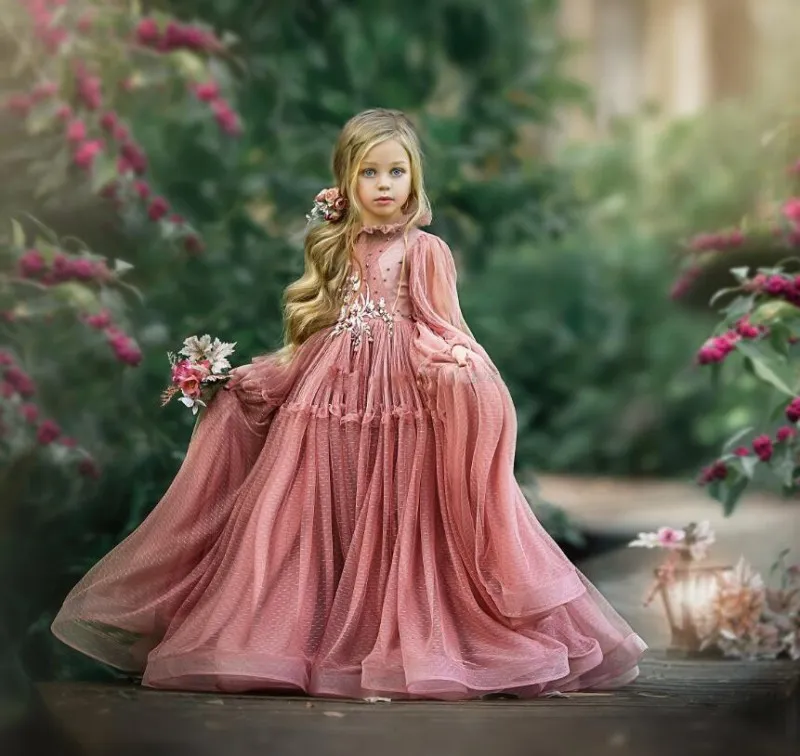 navy blue dress for baby girl Flower Girls: 25 Adorable Dress Ideas main image 0