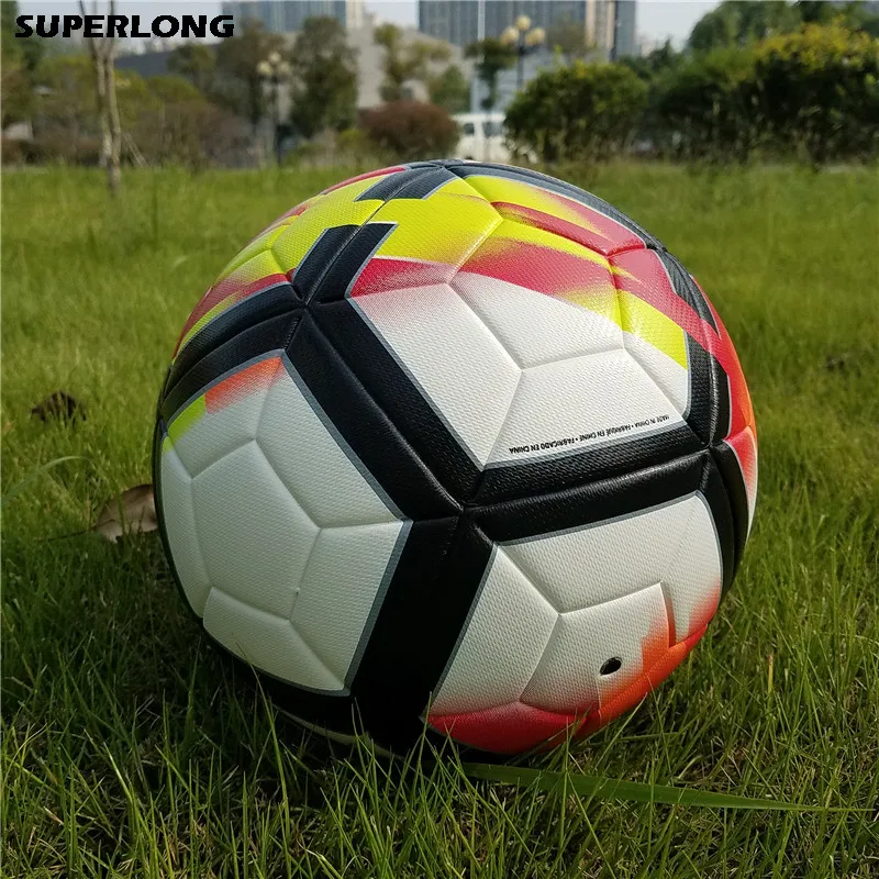 2018 년 프리미어 PU 축구 축구 공 안티 슬립 일치 팀 훈련 게임 공 십대 키즈 목표 선물 크기 5 Futbol Bola