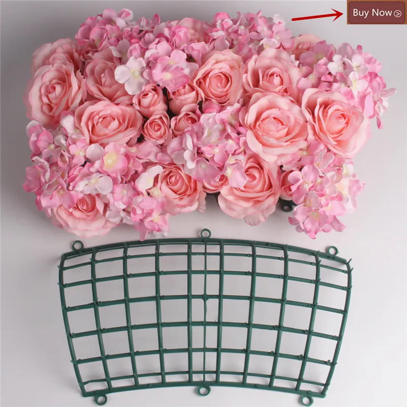 DIY Circle Flower Garland Holder Plastic Frame For Flowers Wall Arches