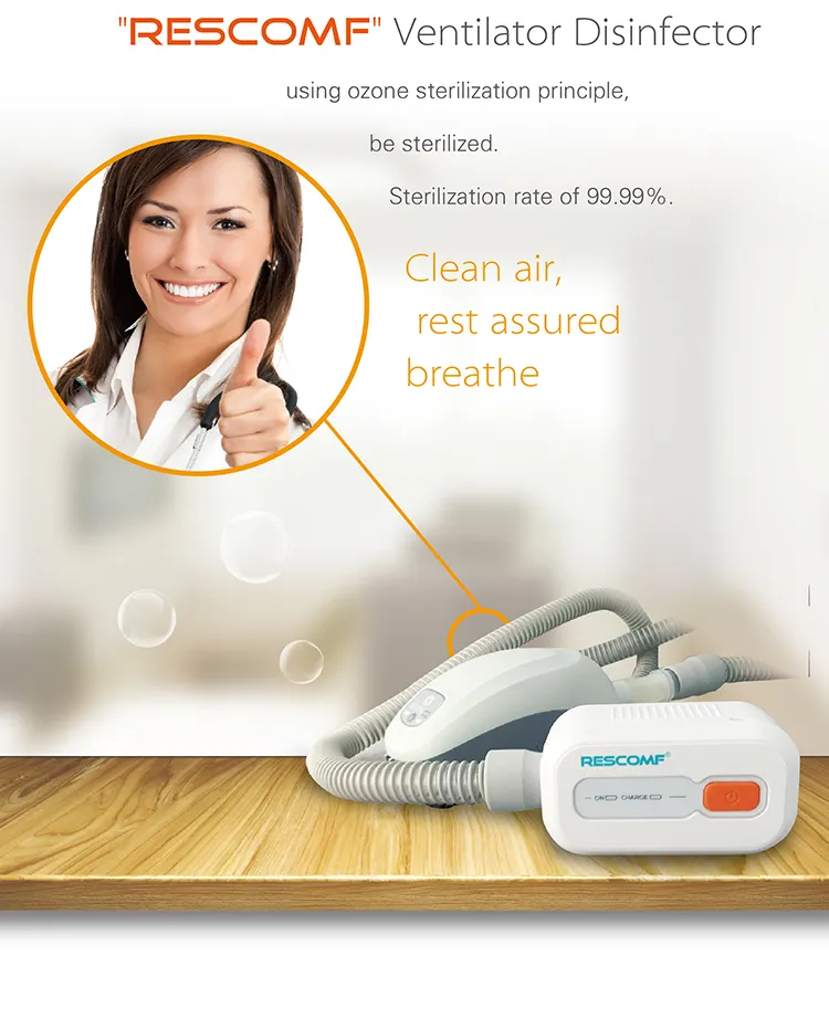 C-Pap Cleaner och Sanitizer | CPAP Apap Bipap Machine Cleaner Sterilizer Cleaning Kit för ResMed Respironics Tube and Mask