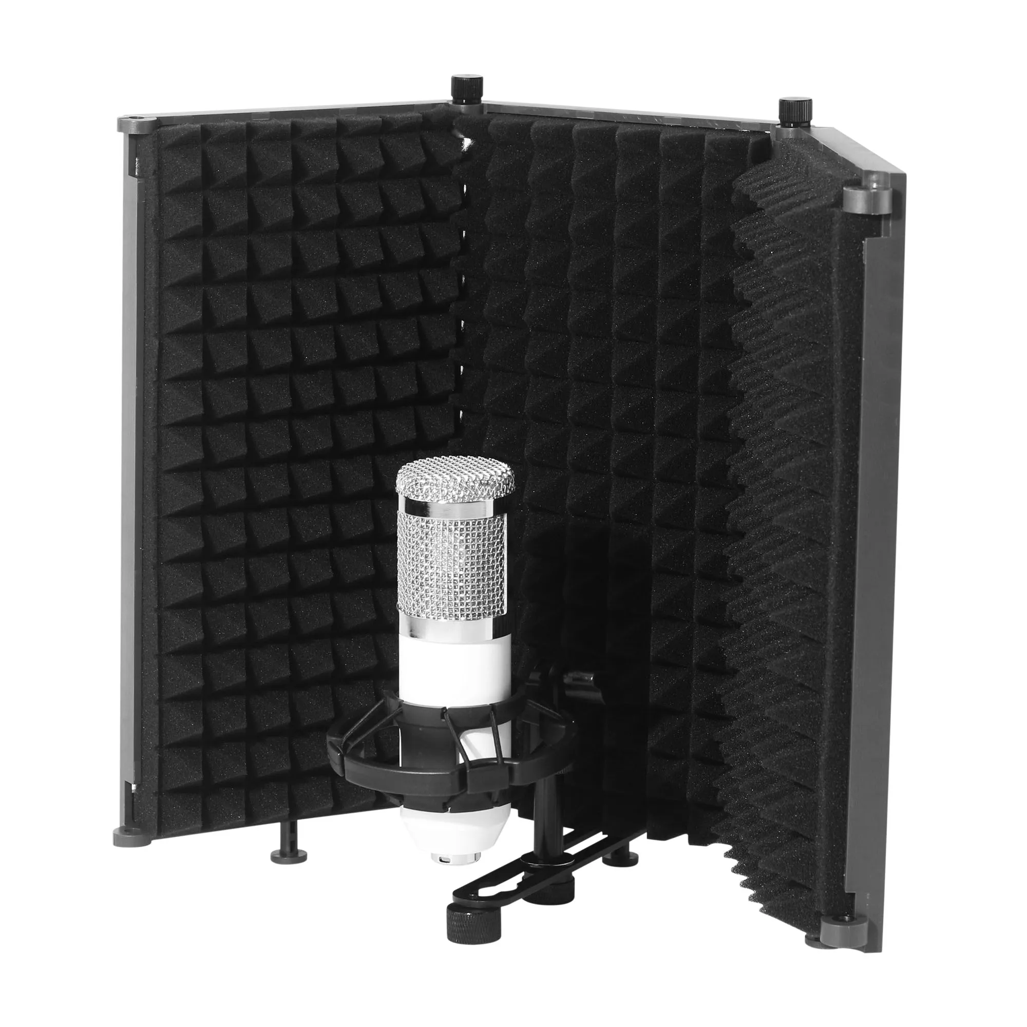 Bouclier de microphone - Microphone à isolation acoustique en mousse  acoustique 