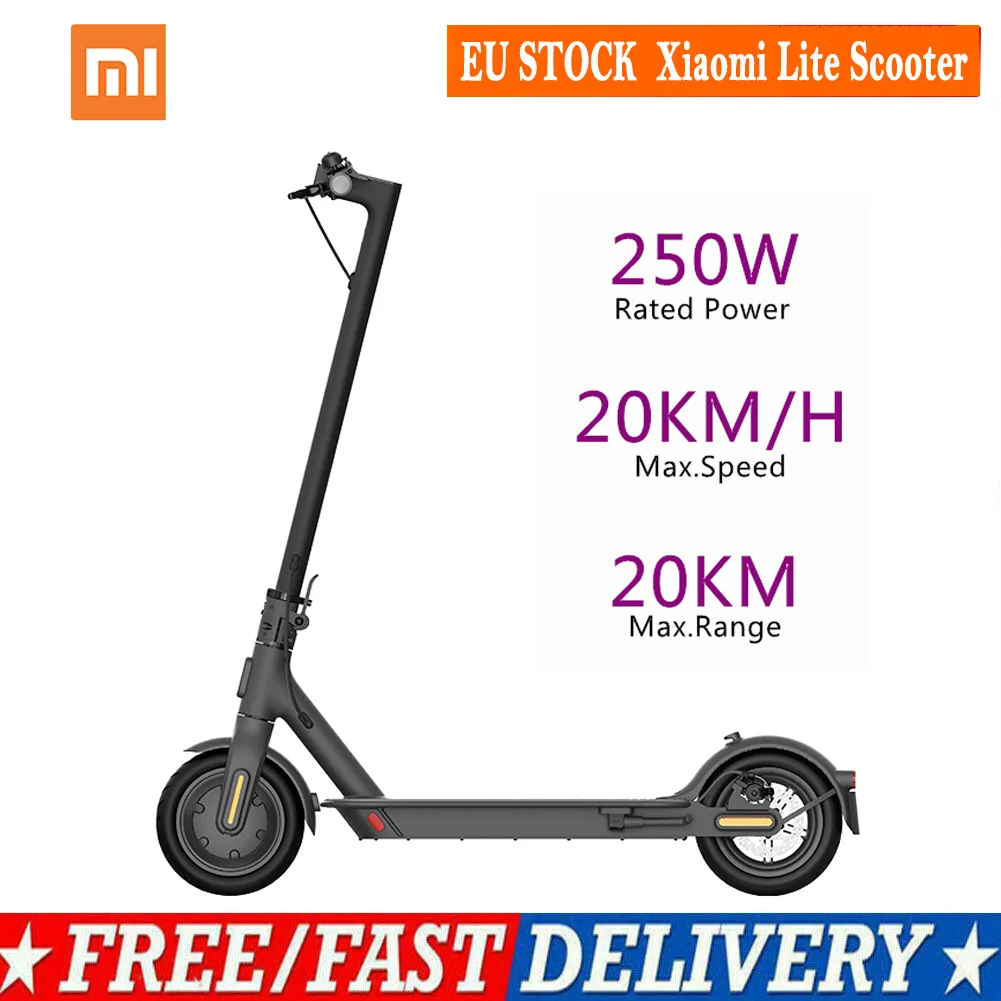 Xiaomi Mi Lite Electric Scooter Adult 20km/h Balance Foldable Smart 250W Motor Original