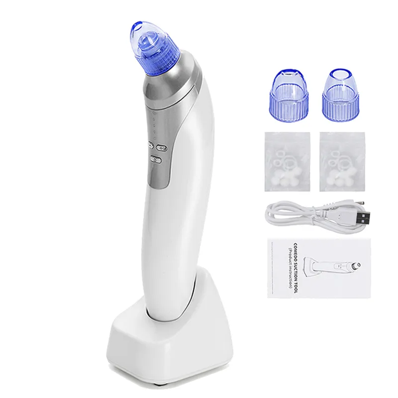 Diagnos System Vakuum Blackhead Remover Näsa Facial Pore Cleaner Sug Dot Acne Black Head Pimple Beauty Face Skin Care Tool