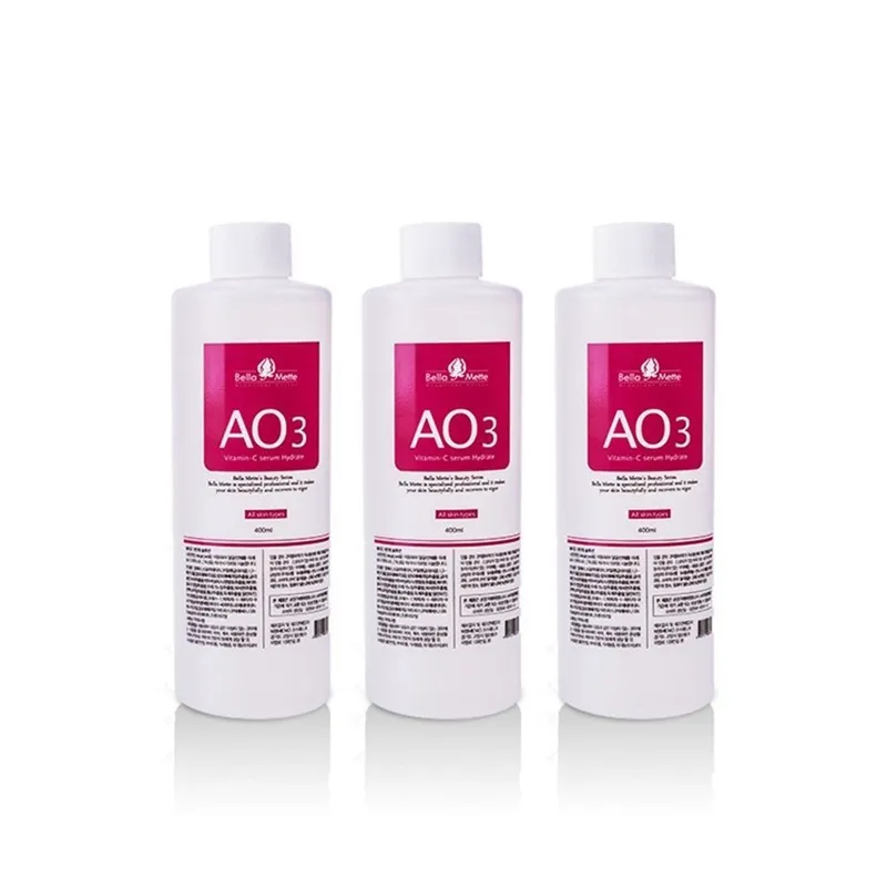 Più nuovo!!! Aqua Peeling Solution 3 bottiglie / 400 ml bottiglia Siero viso Macchina Hydra pelle normale DHL