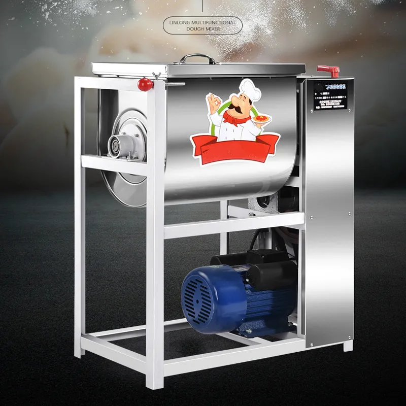 Commercial Dough Mixer Dough Mixer Horizontal Dough Kneading Machine
