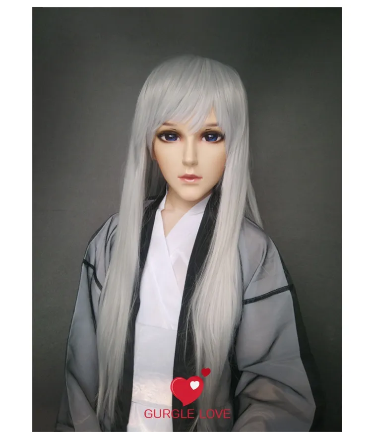 (GL Maschera 79) reale Lifesize Halloween Party BJD Baby Doll Anime mascherina mascherine Cosplay KIG Anime in silicone di Cosplay Kigurumi Travestimento