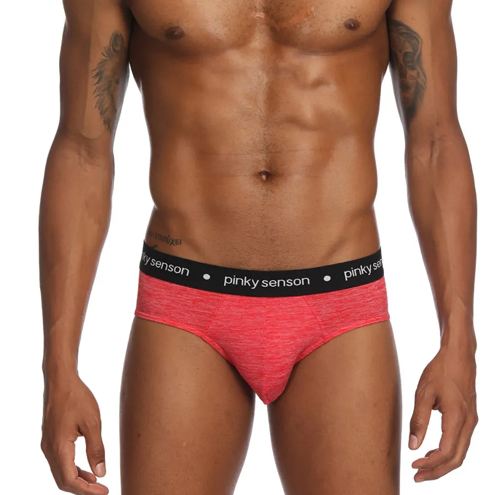 Homens Briefs Big Penis Bolsa Underwear Gay Low Cintura Briefs Respirável  Homens Encantadores Sunny Boy Sexy Boge Calcinha De $17,05