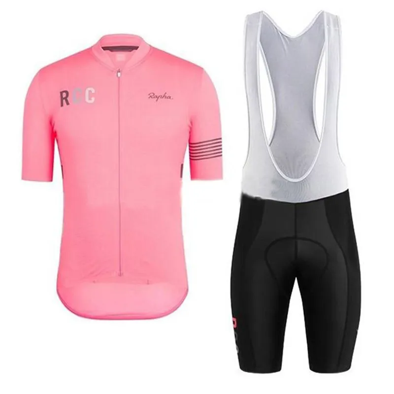 2019 Rapha Cycling Clothing Cycling Sets Bike Uniform Sommer Mann Cycling Jersey Set Road Bicycle Trikots MTB Fahrrad Wear3719145