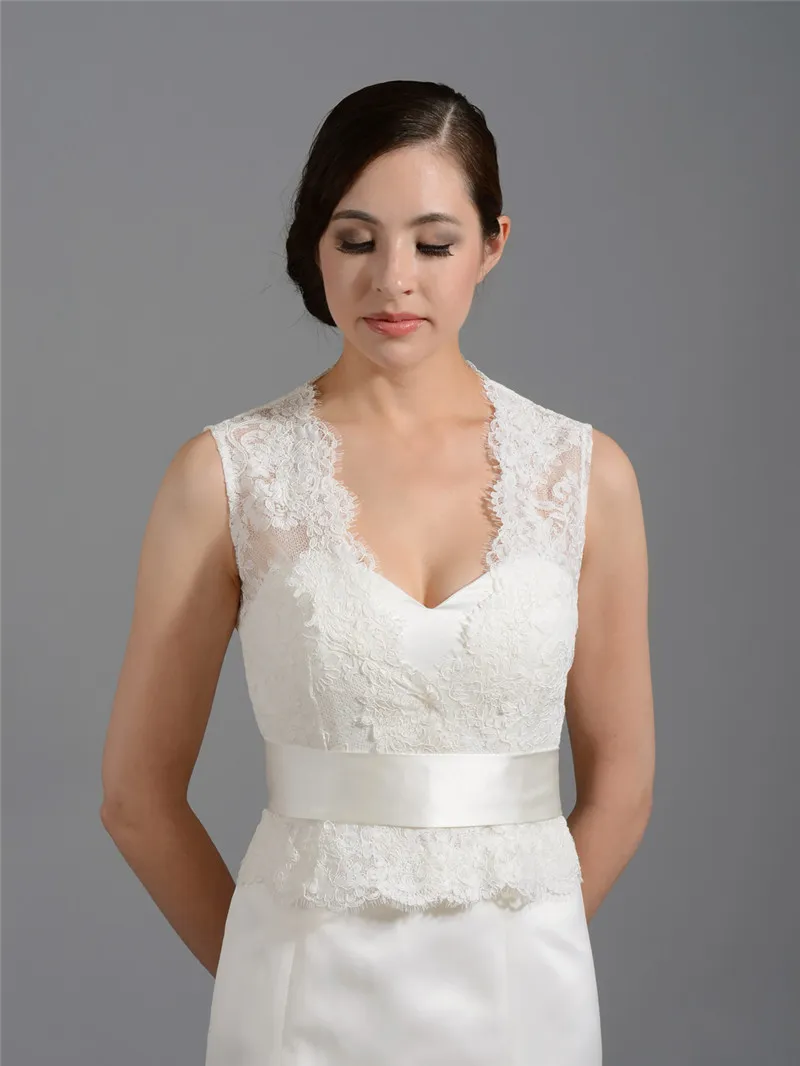 Cheap Off Shoulder Lace Bolero Jacket 