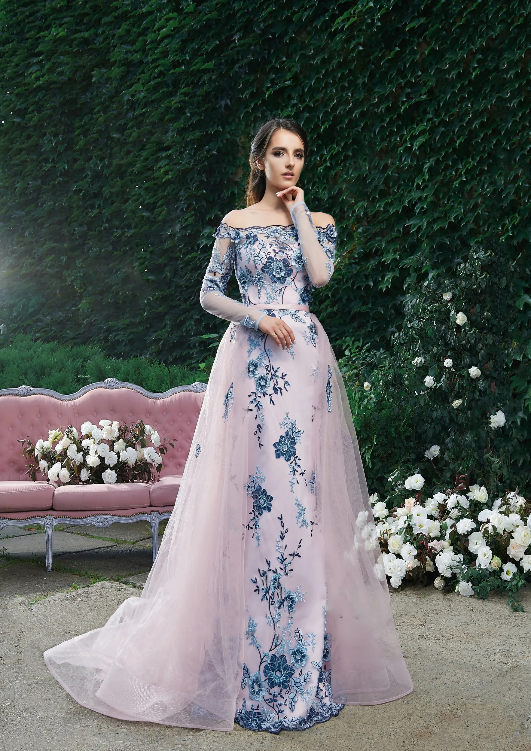 one long sleeve maxi dress Black One Shoulder Long Sleeve Maxi Dress With Slit