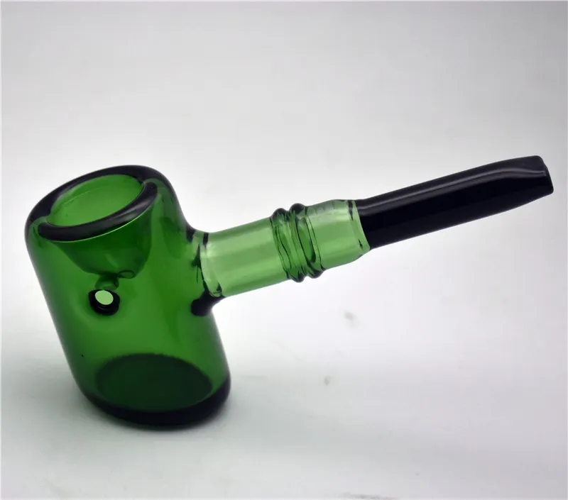 LABS Steamrollers Glass pipe Hand Smoking tobacco Pipes Colored Hand Tobacco Spoon Pipes Labs Glass Pipe free shipping