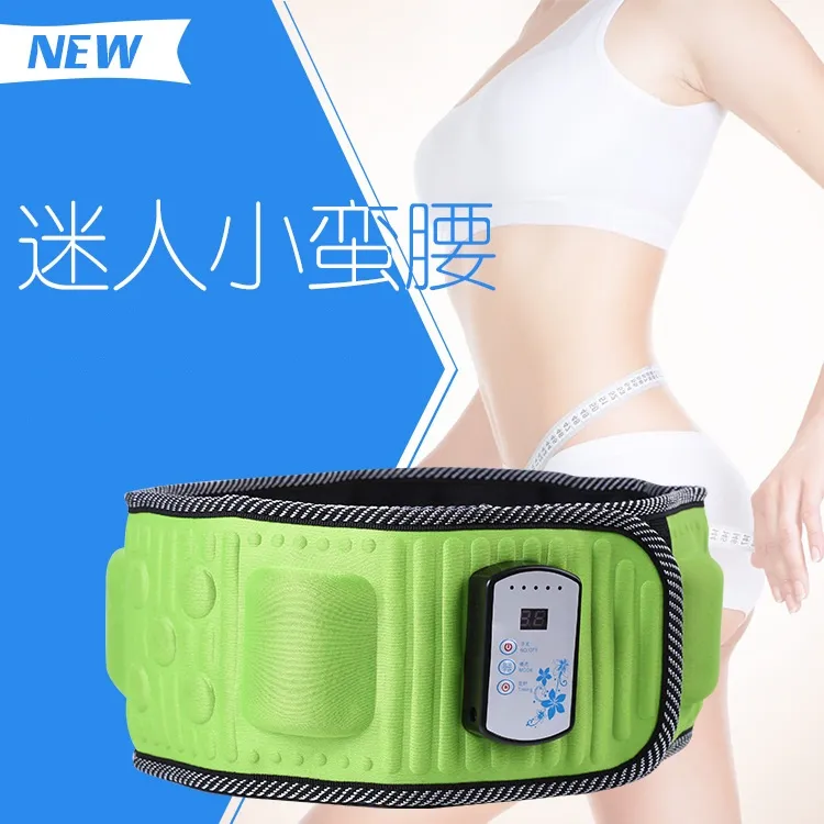 Bantningsbälte ny AB Shaper Belt Gymnic Toning Fat Burning Massager Belt Slank Slimming Fat Burner Losing Weight Belt Massager