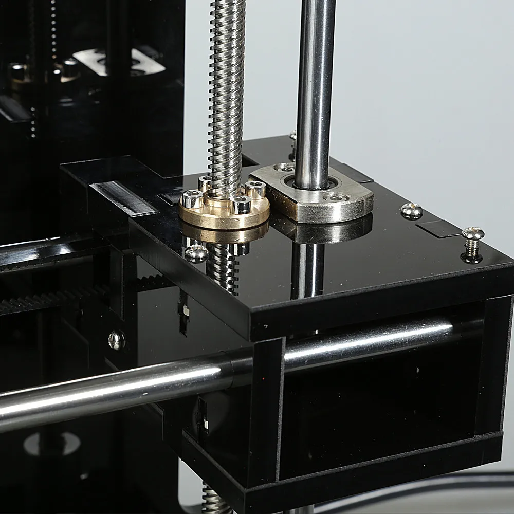 NEU ANKOMMEN 3D-Drucker DIY Anet A6 Einfache Montage Precision Reprap Prusa i3 3D-Drucker-Kit DIY mit Filament 16 GB LCD-Bildschirm kostenlos