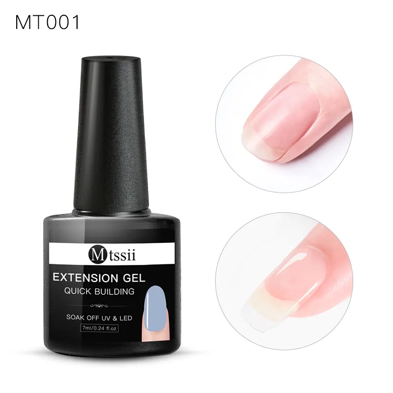 MTSSII 7ml Neon Rubber Base Gel Color Nail Gel Bright Color