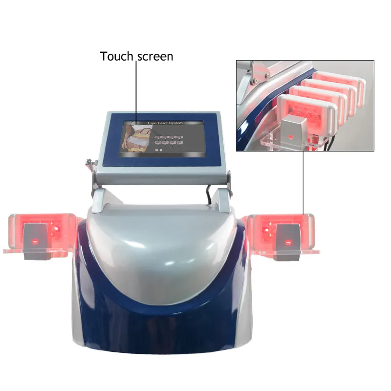 Hot Selling 160mw 650nm Diode Laser Lipo Laser System Fat Burning Cellulite Removal Spa Salon Home Machine