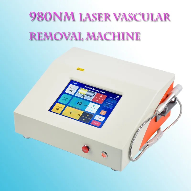 CE approuvé 980nm diode suppression vasculaire laser remove veine araignée des vaisseaux sanguins Machine Soins de la peau 4 taille spot 30W machine puissance de sortie