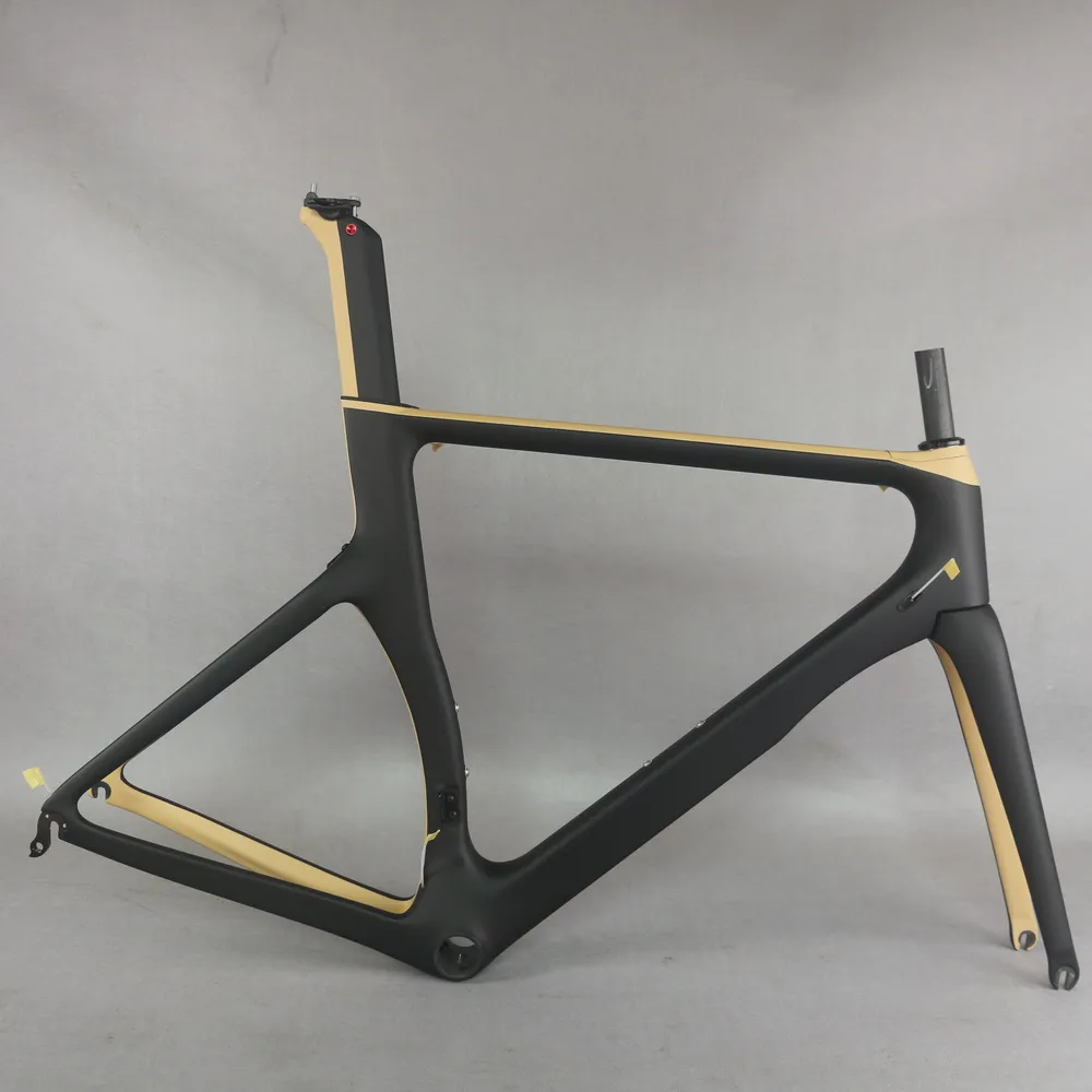 Module léger Tory fibre de carbone T700 taille XL BB386 peinture personnalisée Aero design cadre de vélo de route TT-X2
