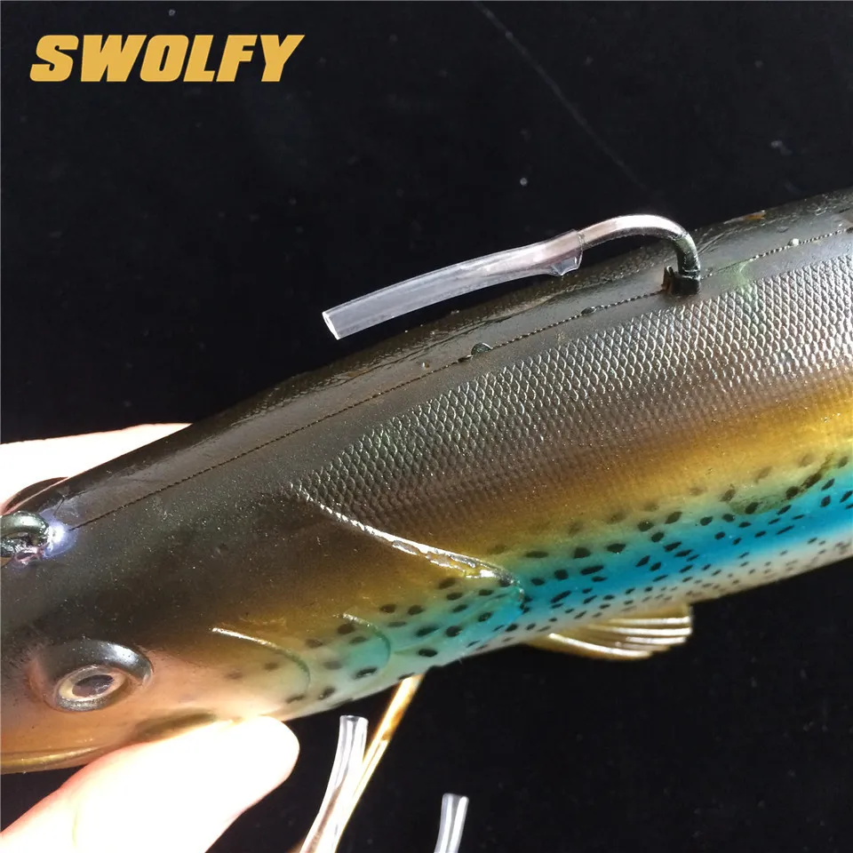 Swolfy 134g 400g Big Size Soft Fish Bait Deep Sea Fishing Lures Swimbait  Isca Artificial Soft Bait Lure Fishing Tackle T200602 From Shen8402, $10.62