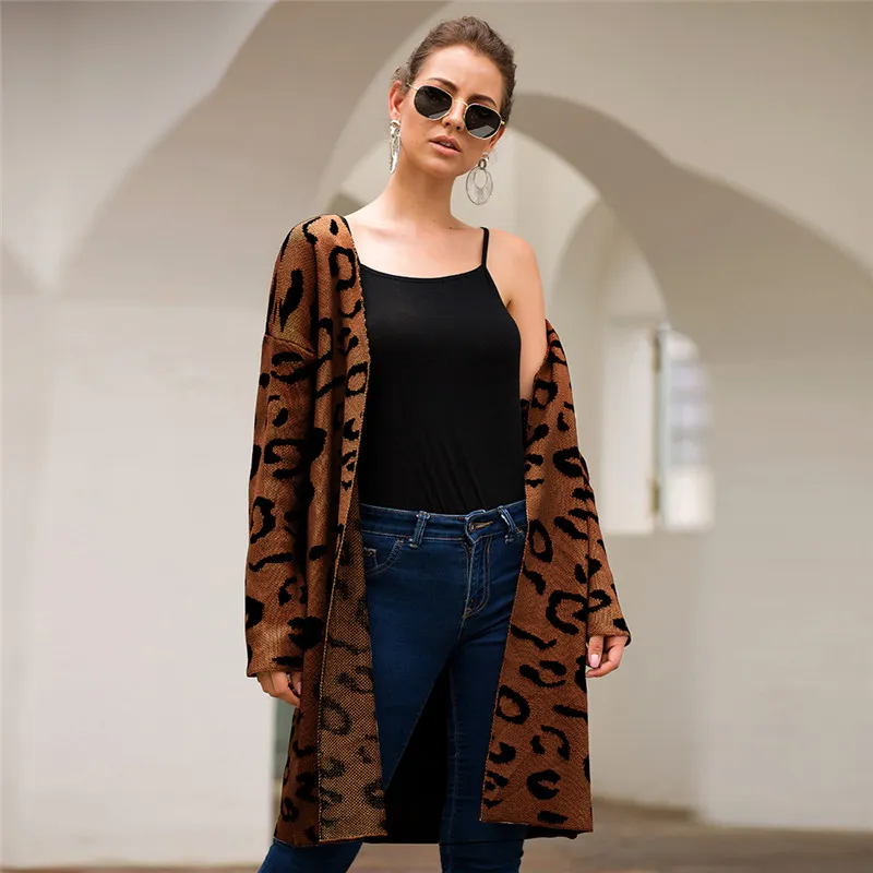 Ladies long deals sleeve cardigans