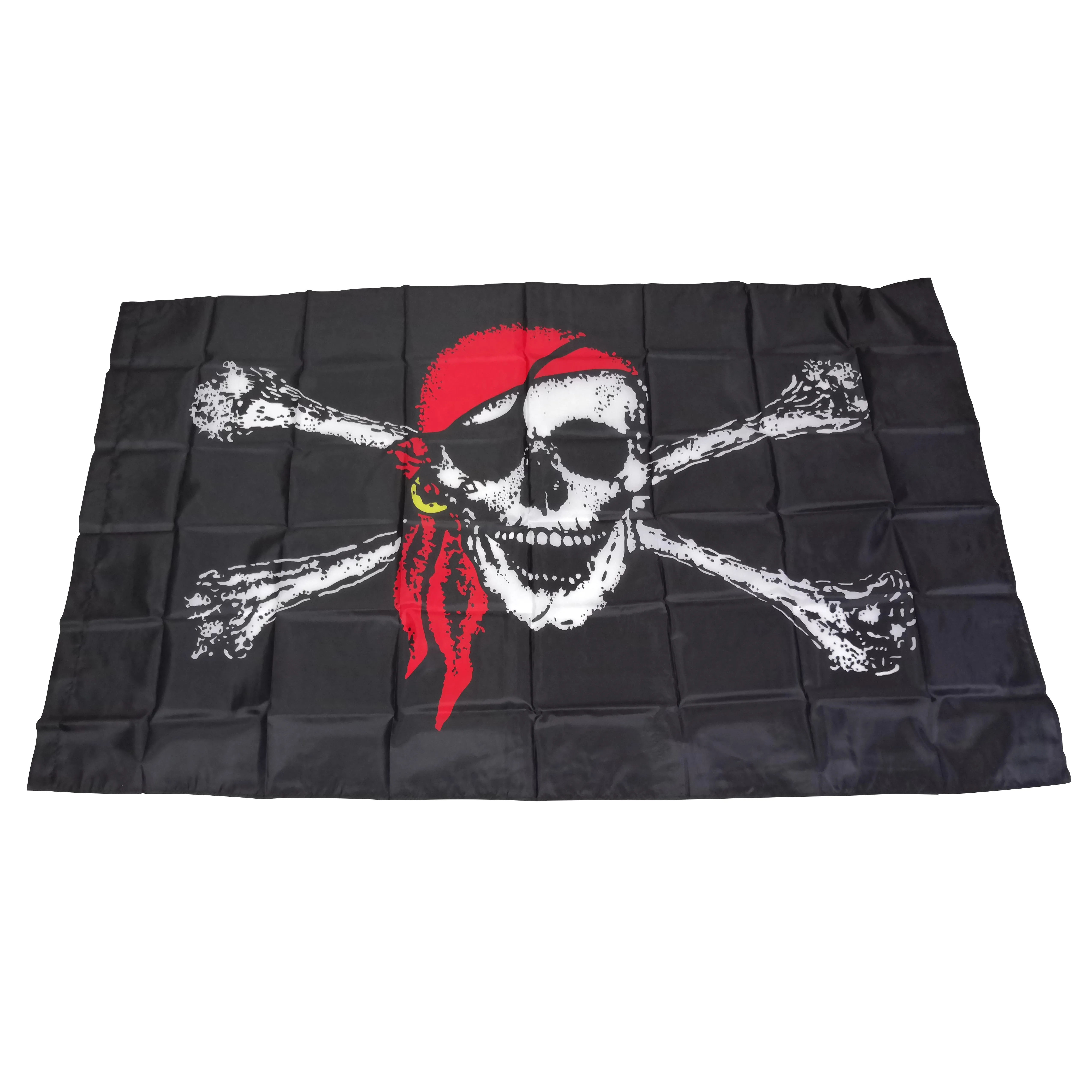 150x90cm 3X5FT banderas piratas personalizadas Banner de alta calidad al aire libre interior promoción tela de poliéster, envío gratis, triangulación de envíos