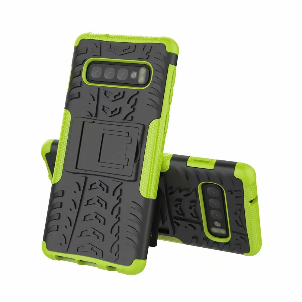 Hybrydowy kickstand Wplatanie Wytrzymały Heavy Duty TPU + PC Pokrywa obudowa dla Xiaomi 9 8 6x 5x Redmi Note 7 Pro 5A 5 Plus 6A 160 sztuk / partia