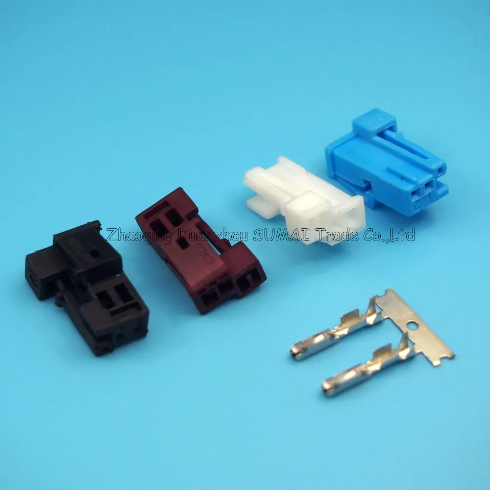 2 Pin female treble plug,auto sound tweeter horn plug,steering dial plug connector for Benz,Mercedes-Benz