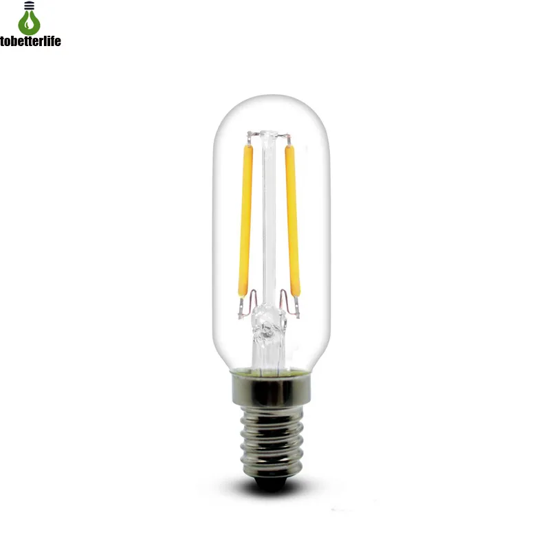 LED filament bulb T45 2W 4W 110lm/w directly factory wholesale low price high quality led fialment lamp