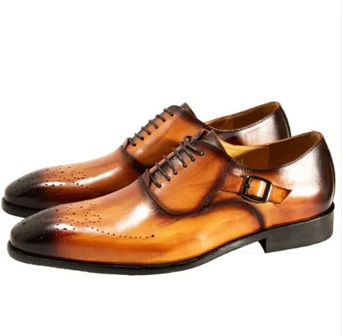 Scarpe eleganti uomo cinturino hotsell