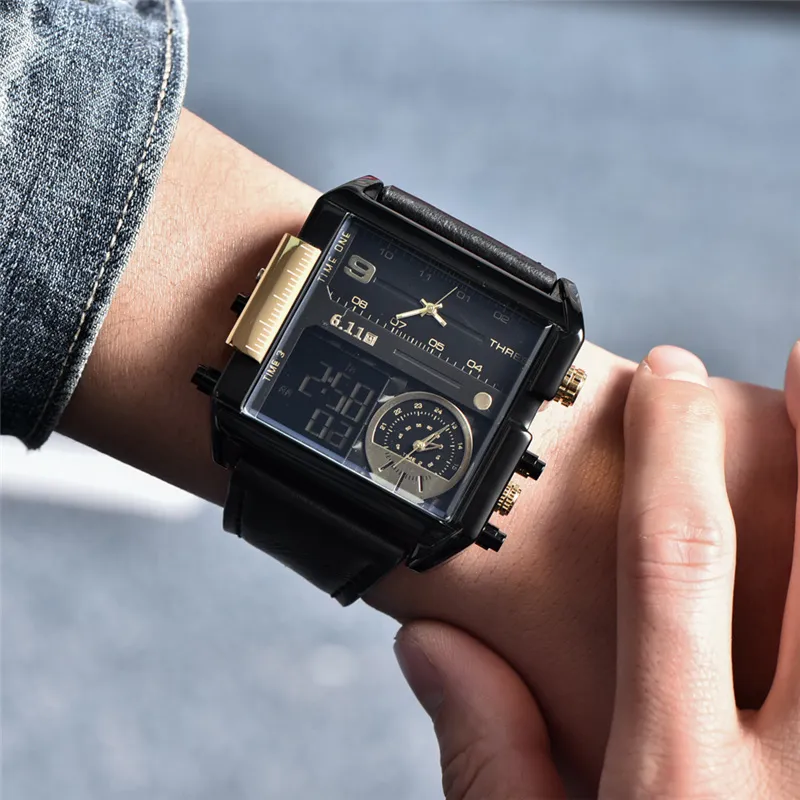 Masorini square military watch top