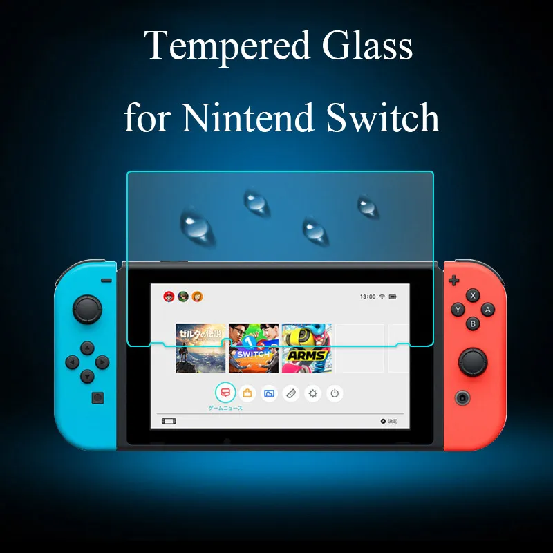 Premium tempererat glas för nintend switch skärmskydd på telefonfilm för Nintend switch Nintendo nitendo 2017 tempererat glas