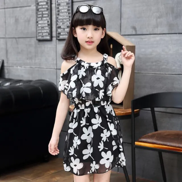Vestidos De Flores Para Ni a Vestidos De Gasa De Verano 2019 Para