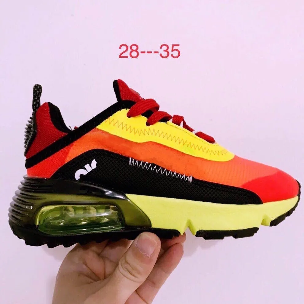Nike Air Max Vapormax 2090 2020 Latsch Slip on Kinderschuhe Kinder Jungen M dchen Turnschuhe Turnschuhe Schwarz Wei Rosa Blau Volt Kind Kinder