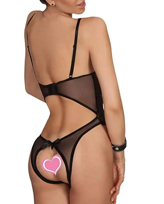 Women Sexy Teddy Lingerie Lady One Piece Lace... From Huiwu, $5.08