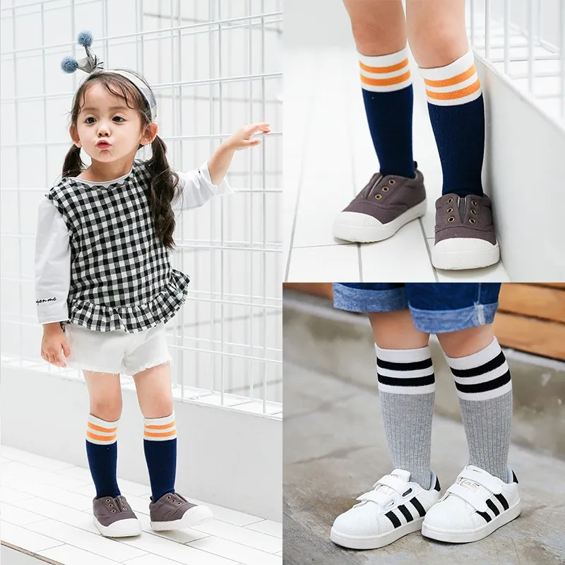 Chaussettes hautes enfant fille